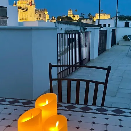 Palacio El Duende Old Town Parking Gratis Terraza Vista Catedral Alcazar Jerez de la Frontera Exterior photo